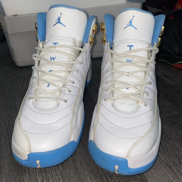 🌊Jordan 12s UNC Blues🌊 - Picture 3 of 3